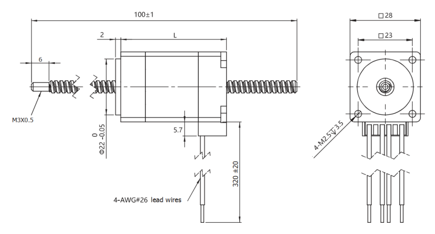 Tech 28N45-10-BB100